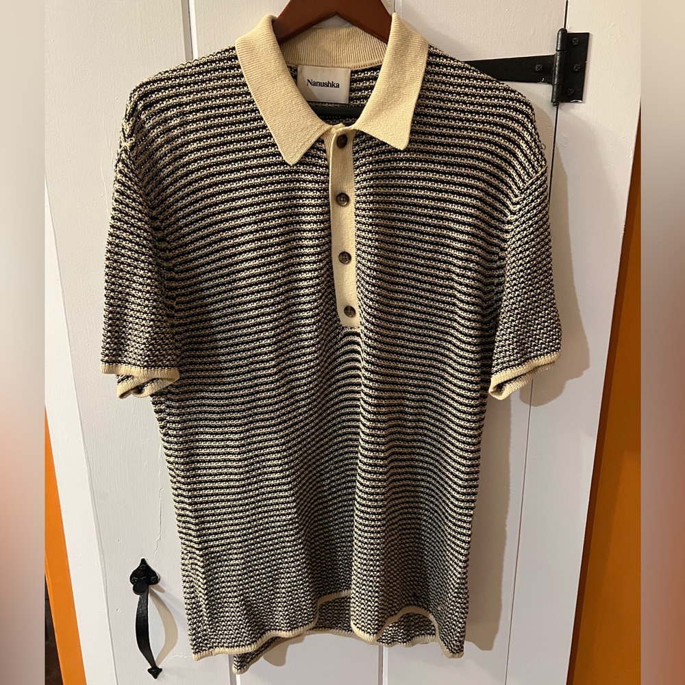 Nanushka knit polo